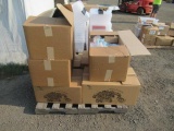 ASSORTED CLASSROOM SCIENCE SUPPLIES & SMALL PLASTIC TOTES
