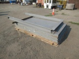 (6) 48'' X 93'' METAL DOORS W/ (1) DOOR FRAME