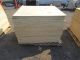 APPROX (54) 37'' X 43'' X 1/2'' PLYWOOD PANELS