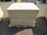 APPROX (52) 37'' X 43'' X 1/2'' PLYWOOD PANELS