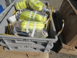 RATCHET STRAPS & ASSORTED EXTENSION CORDS
