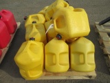 ASSORTED GAS CANS