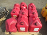 ASSORTED GAS CANS
