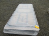 (4) ASSORTED FOLDING TABLES