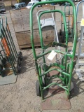 (3) GAS BOTTLE HAND TRUCKS