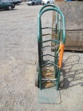 (3) GAS BOTTLE HAND TRUCKS