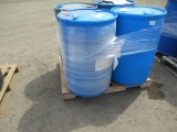 (4) 55GAL PLASTIC DRUMS