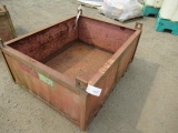 4' X 5' METAL GAYLORD BOX