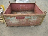 4' X 5' METAL GAYLORD BOX