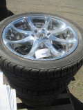 (4) FALKEN ZIEX S/TZ04 305/40R22 ON INCUBUS CHROME WHEELS