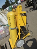 ERGO-AIR EAC-2300NB CART W/ (2) BREATHING AIR CYLINDERS