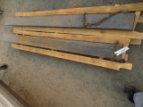 SET OF 7' FORKLIFT FORK EXTENSIONS