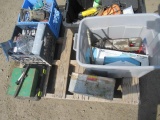 TOTES OF ASSORTED BATTERY & ELECTRIC HAND TOOLS