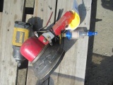 PNEUMATIC NATIONAL DETROIT BUFFER POLISHER & PNEUMATIC DEWALT 3/8'' IMPACT GUN
