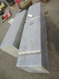 (2) ALUMINUM TOOLBOXES