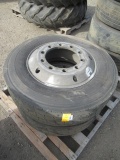 (2) BRIDGESTONE R250 ED 275/70R22.5 TIRES