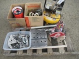 CAMPBELL HAVSFELD 4GAL 120V 125PSI AIR COMPRESSOR, MK DIAMOND 155779 MK470 1/2 HP 7'' WET TILE SAW,