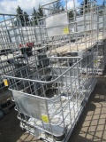 (3) METAL TOTE CAGES