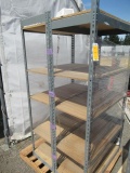 (2) 6' H X 4' W X 18'' D 5-SHELF STORAGE RACKS