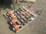 (4) ASSORTED STIHL GAS POWERED STRING & HEDGE TRIMMERS
