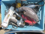ASSORTED NAIL GUNS & SANDERS