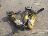 (3) DEWALT DWE402 4 1/2'' ANGLE GRINDERS