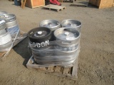 (3) 15.5GAL & (1) DAS PLUS EMPTY KEGS