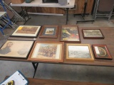 (7) CIVIL WAR ERA PHOTOS & (1) SIGNAL FROM MARS POSTER