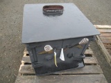 29'' D X 27 1/4'' W X 20.5'' H HIGH COUNTRY WOOD BURNING STOVE