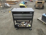 US GENERAL TOOL CART W/ ASSORTED TOOLS