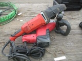 MILWAUKEE 1/2'' ELECTRIC SUPER HAWG & MILWAUKEE ELECTRIC DEMOLITION HAMMER *NO DRILL