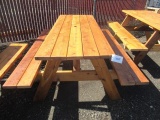 6' X 28'' CEDAR PICNIC TABLE