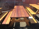 6' X 28'' CEDAR PICNIC TABLE