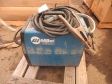 MILLER MILLERMATIC 175 230V WIRE WELDER W/ FEED & GROUND CABLE