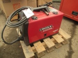 LINCOLN 140 WELD PACK W/ FEED & GROUND CABLE