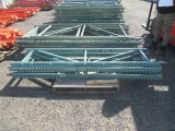 (4) 8' H X 24'' D PALLET RACKING UPRIGHTS