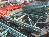 (5) 10' H X 48'' D & (1) 8' H X 48'' D PALLET RACKING UPRIGHTS