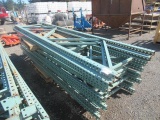 (13) 148'' H X 36'' D PALLET RACKING UPRIGHTS