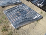 2023 GREATBEAR 14' BI-PARTING IRON GATE W/ TREE ARTWORK (UNUSED)