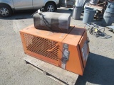 DOT SIGN DH1000 SINGLE CYLINDER GAS GENERATOR W/ INPUT HARDWARE & KEYBOARD, *NO ROAD SIGN