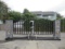 2023 GREATBEAR 20' BI-PARTING FARM DRIVEWAY GATE W/ PILLARS (UNUSED)