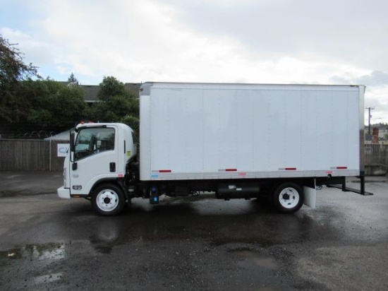 2013 ISUZU NPR 18' COE BOX TRUCK