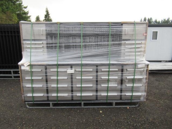 2023 STEELMAN 10' 30-DRAWER STAINLESS STEEL WORKBENCH CABINET (UNUSED)