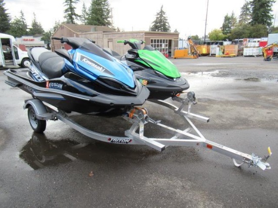 2021 KAWASAKI STX 160LX JET SKI & 2018 KAWASAKI ULTRA 310X JET SKI