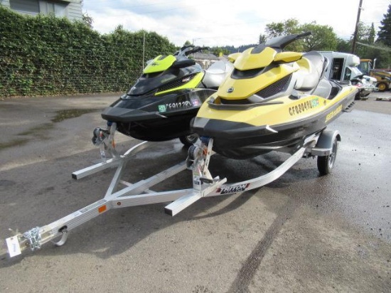 2013 SEADOO RTX-X 260 JET SKI & 2009 SEADOO RTX IS 255 JET SKI