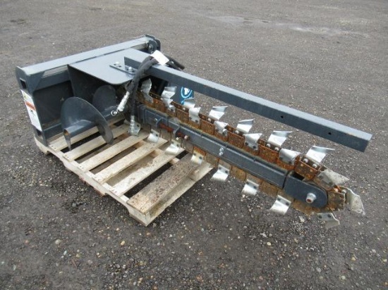 WOLVERINE SKID STEER TRENCHER ATTACHMENT