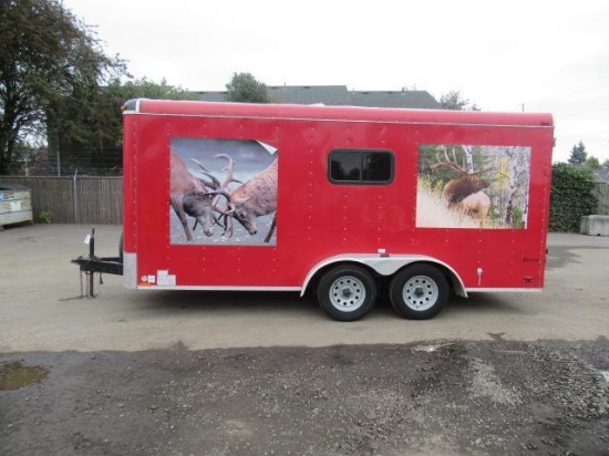 2016 FOREST RIVER CARGO MATE 16' T/A ENCLOSED CARGO TRAILER