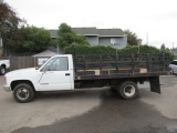 1991 GMC 3500 SL SIERRA STAKEBED TRUCK