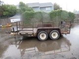 2009 FABFORM TANDEM AXLE FABRICATION TRAILER