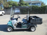 CLUB CAR XRT 800E ELECTRIC DUMP BED GOLF CART W/ REAR & SIDE CURTAINS